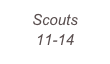 Scouts
11-14 